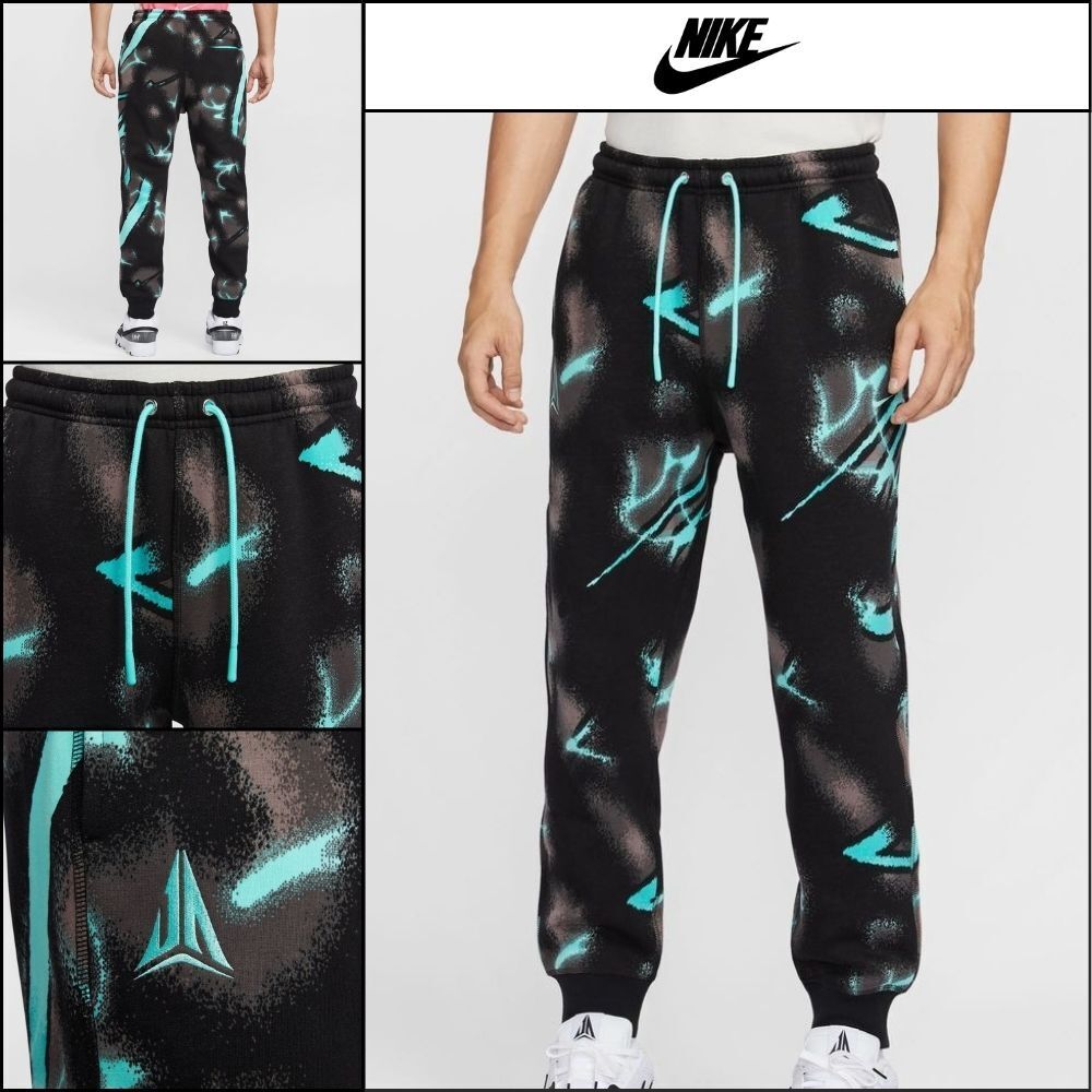 【NIKE】 JA Club Fleece Jogger Pants Bleached Turquoise