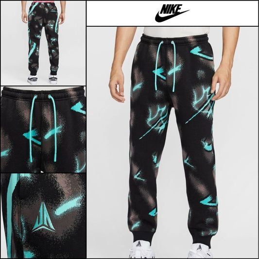 【NIKE】 JA Club Fleece Jogger Pants Bleached Turquoise