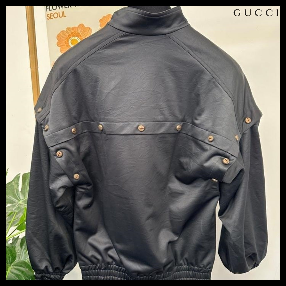 【GUCCI】Vintage Multi-Pocket Detachable Jacket Black