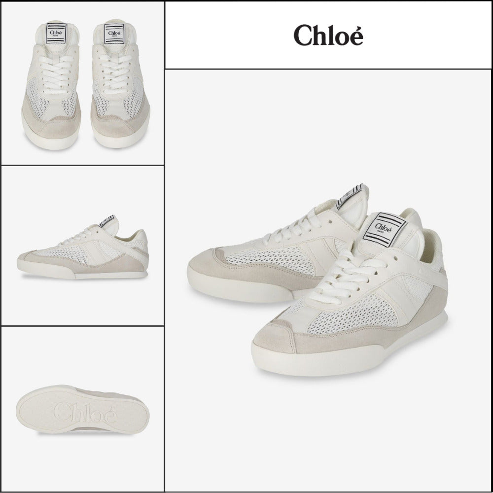 【Chloe】Kick Sneakers - Cloudy Cream