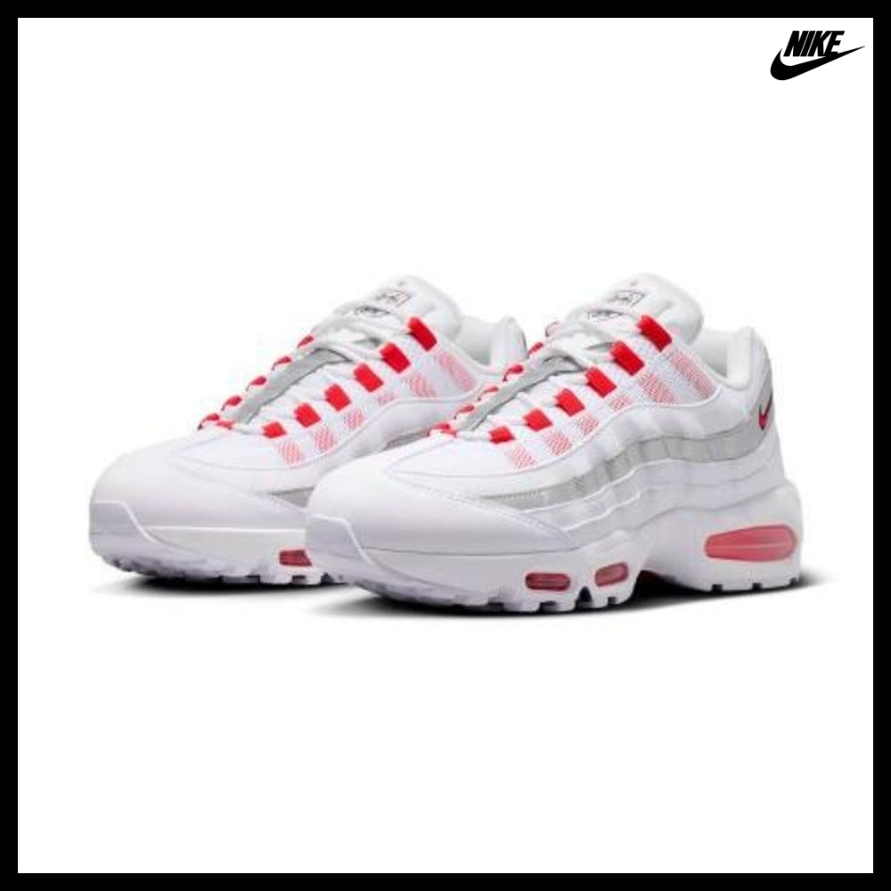 【Nike】AIR MAX 95 BIG BUBBLE WHITE METALLIC SILVER OBSIDIAN