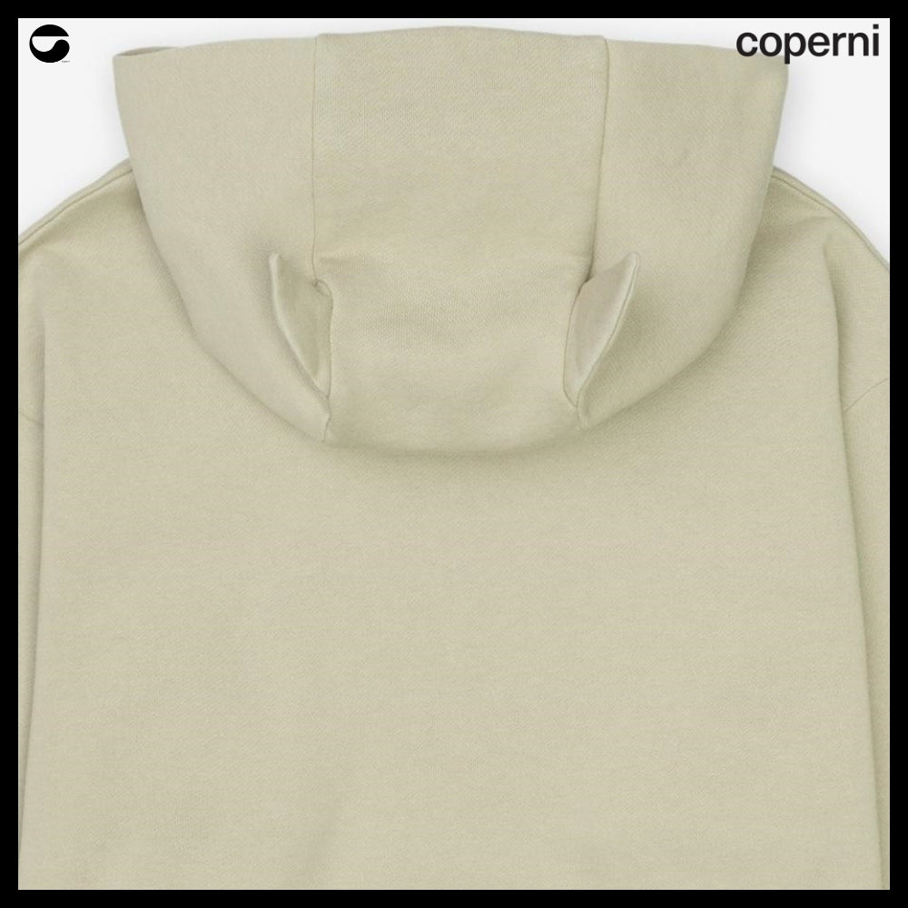 【Coperni】Horn Hoodie Beige Yellow Print