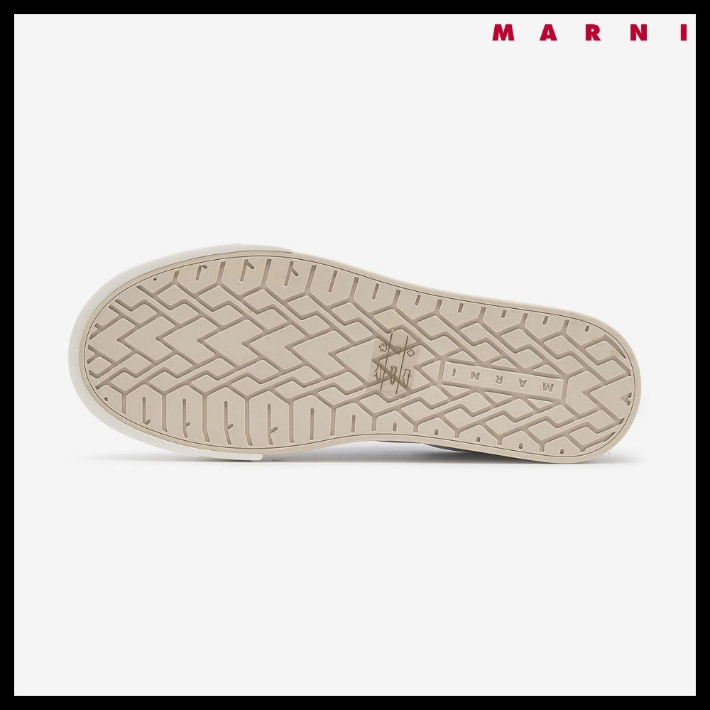 【MARNI】Dada Bumper Sneakers Lily White