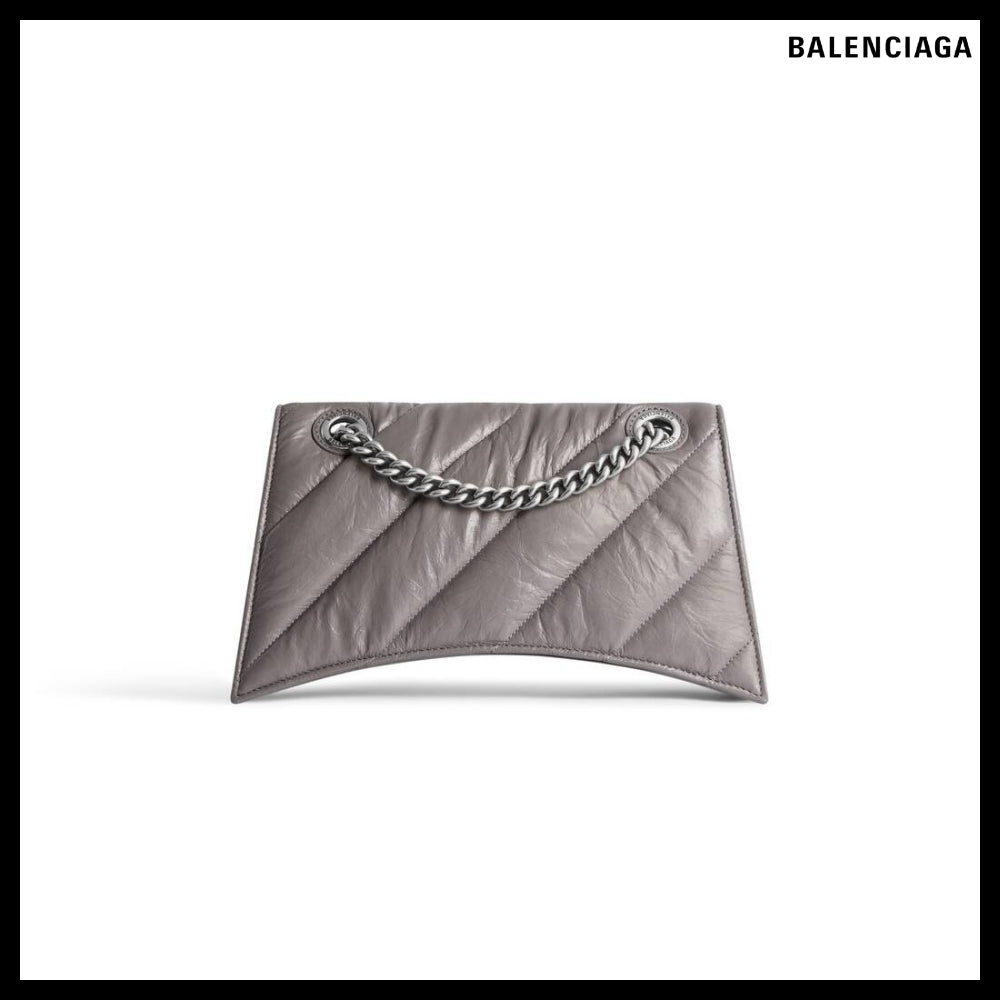【BALENCIAGA】Crush Small Chain Bag Quilted