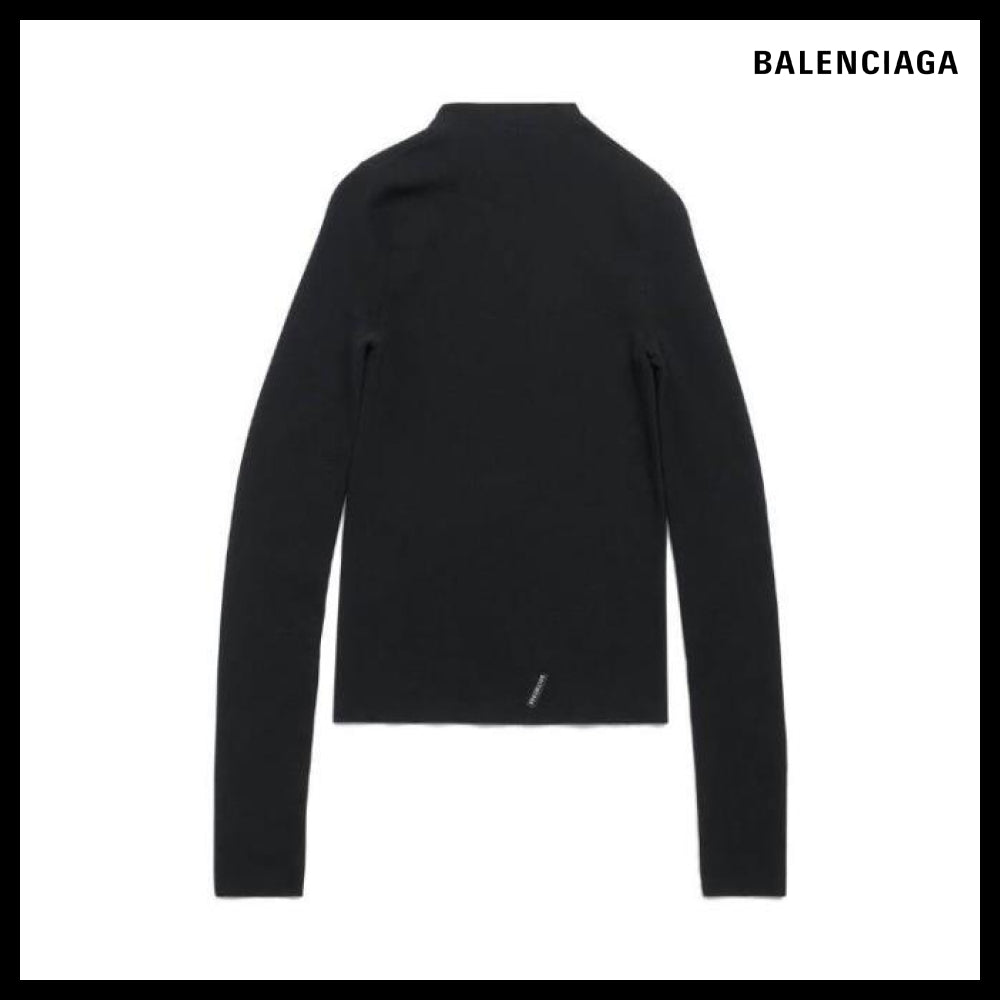 【BALENCIAGA】Twisted Top Black