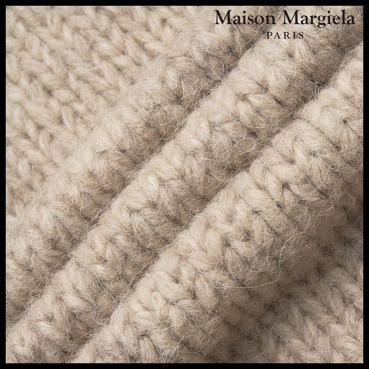 【Maison Margiela】Gilet Knit Vest - Beige
