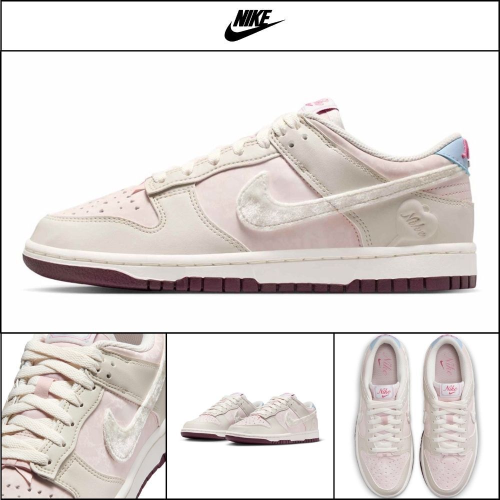 【NIKE】Dunk Low W Silt Red Light Bone Burgundy Crush