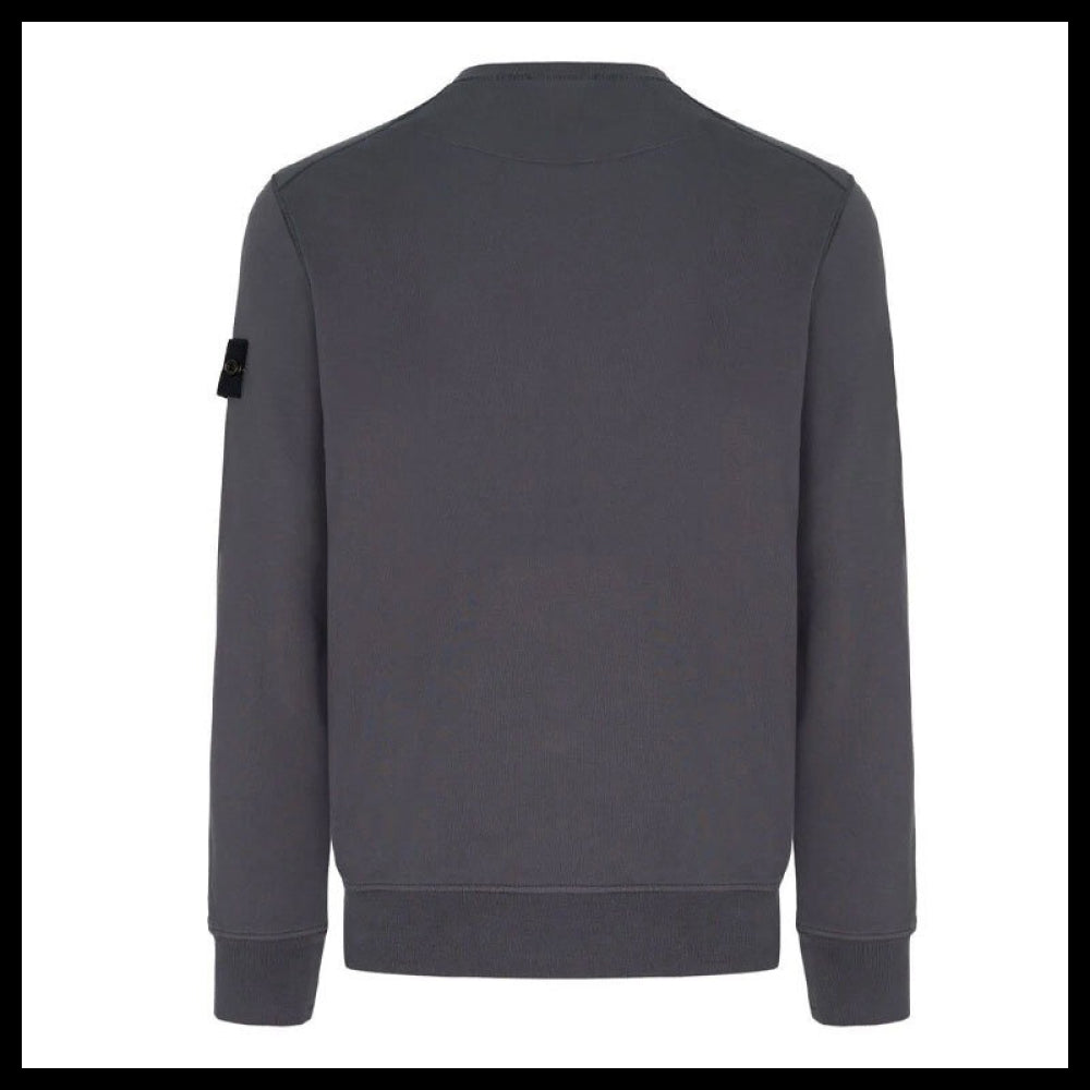 ◆STONE ISLAND◆ORGANIC COTTON FLEECE CREWNECK SWEATSHIRT