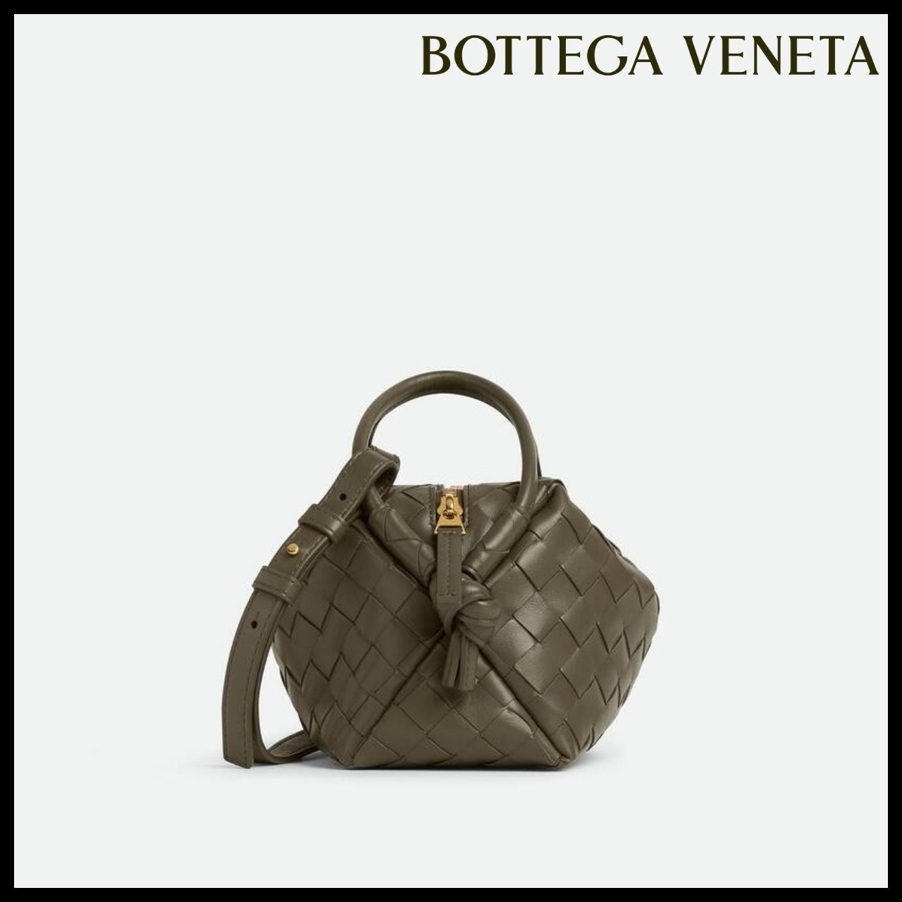 【Bottega Veneta】 Loop Top Handle Cypress