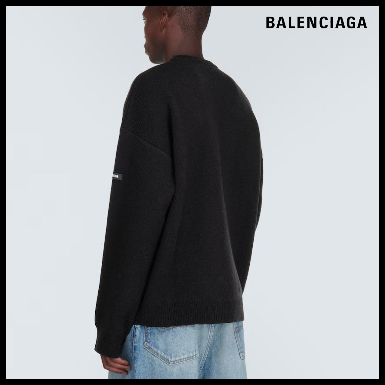 【BALENCIAGA】Sweater in Black 1000