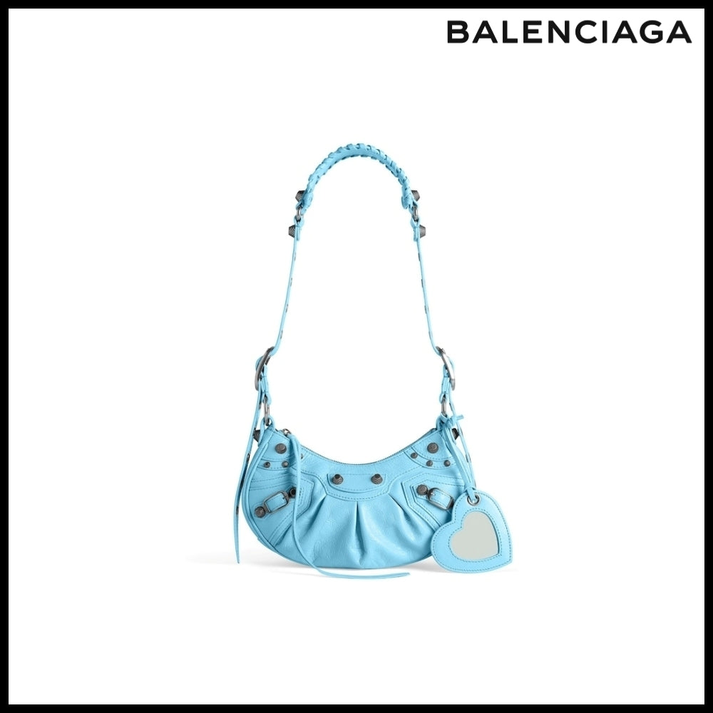 【BALENCIAGA】Le Cagole XS Shoulder Bag Light Blue