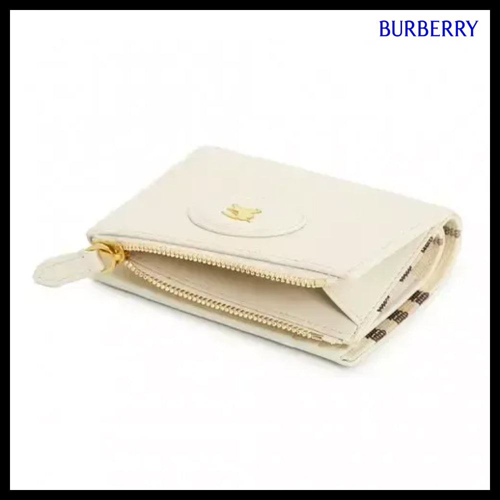 【Burberry】Bloomsbury Women’s Half Wallet