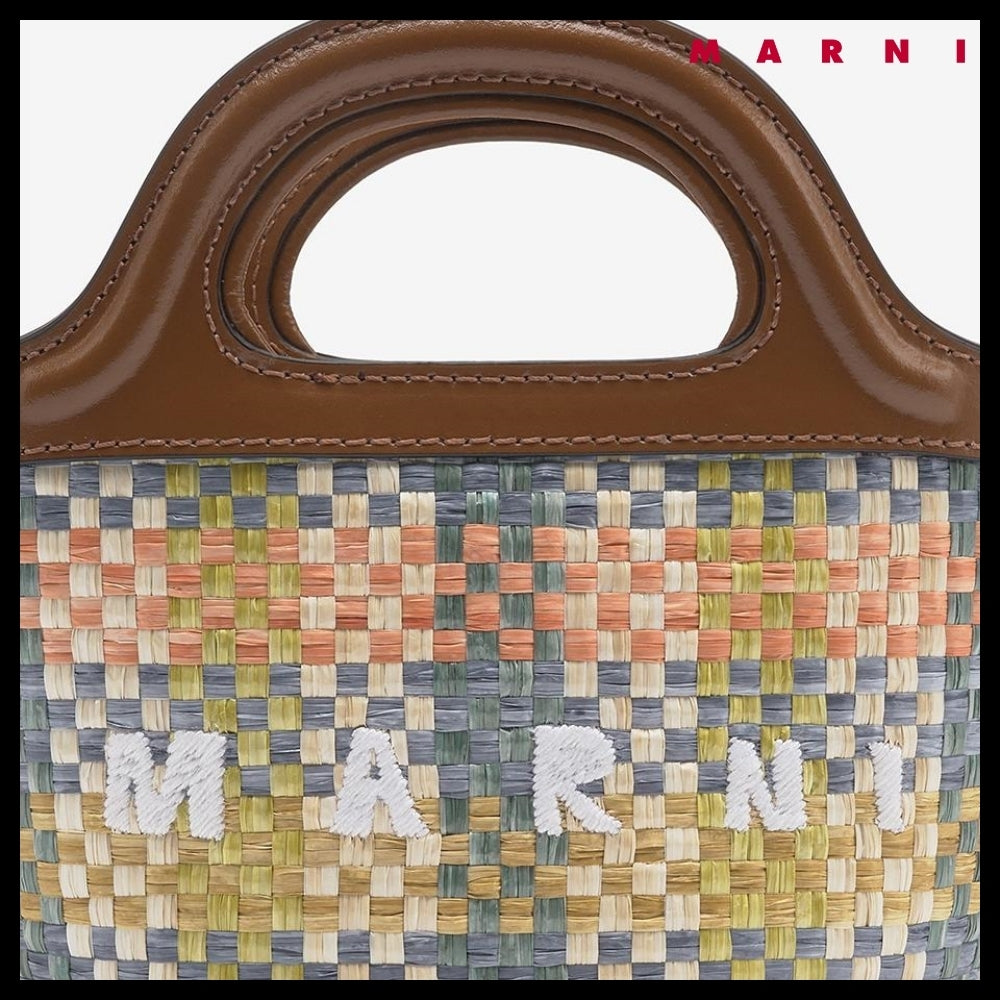 【MARNI】マイクロトロピカリア トートバッグレモンアプリコット