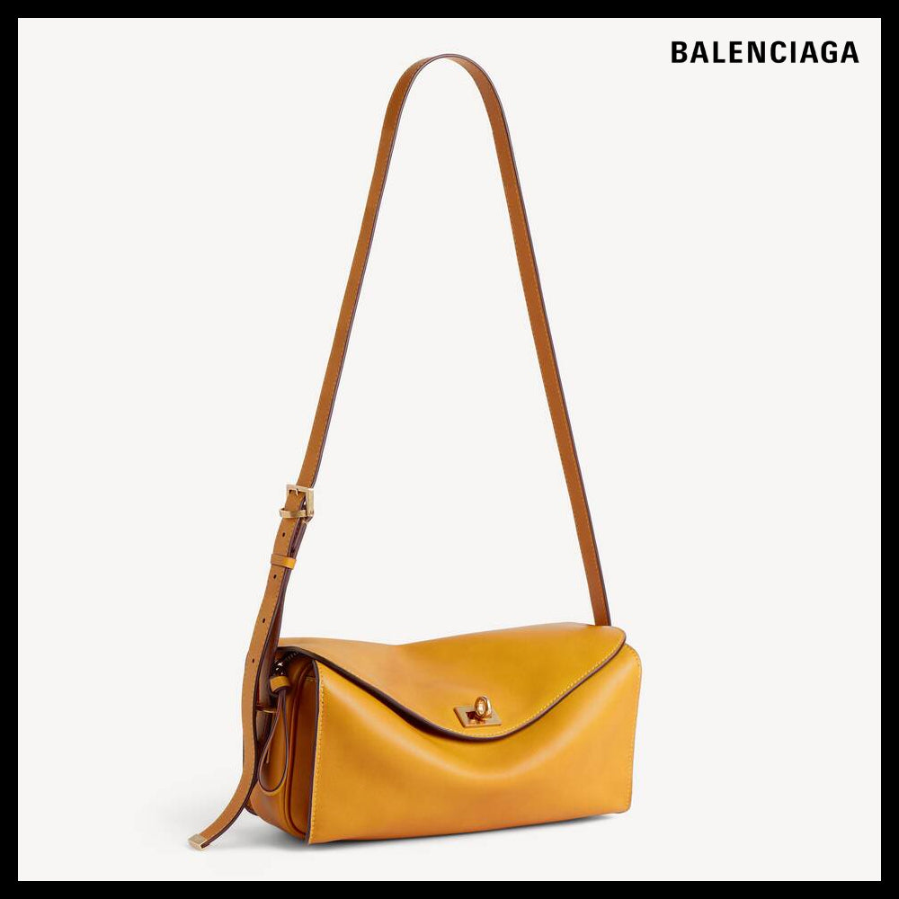 【BALENCIAGA】Le Set Shoulder Bag Medium Curry