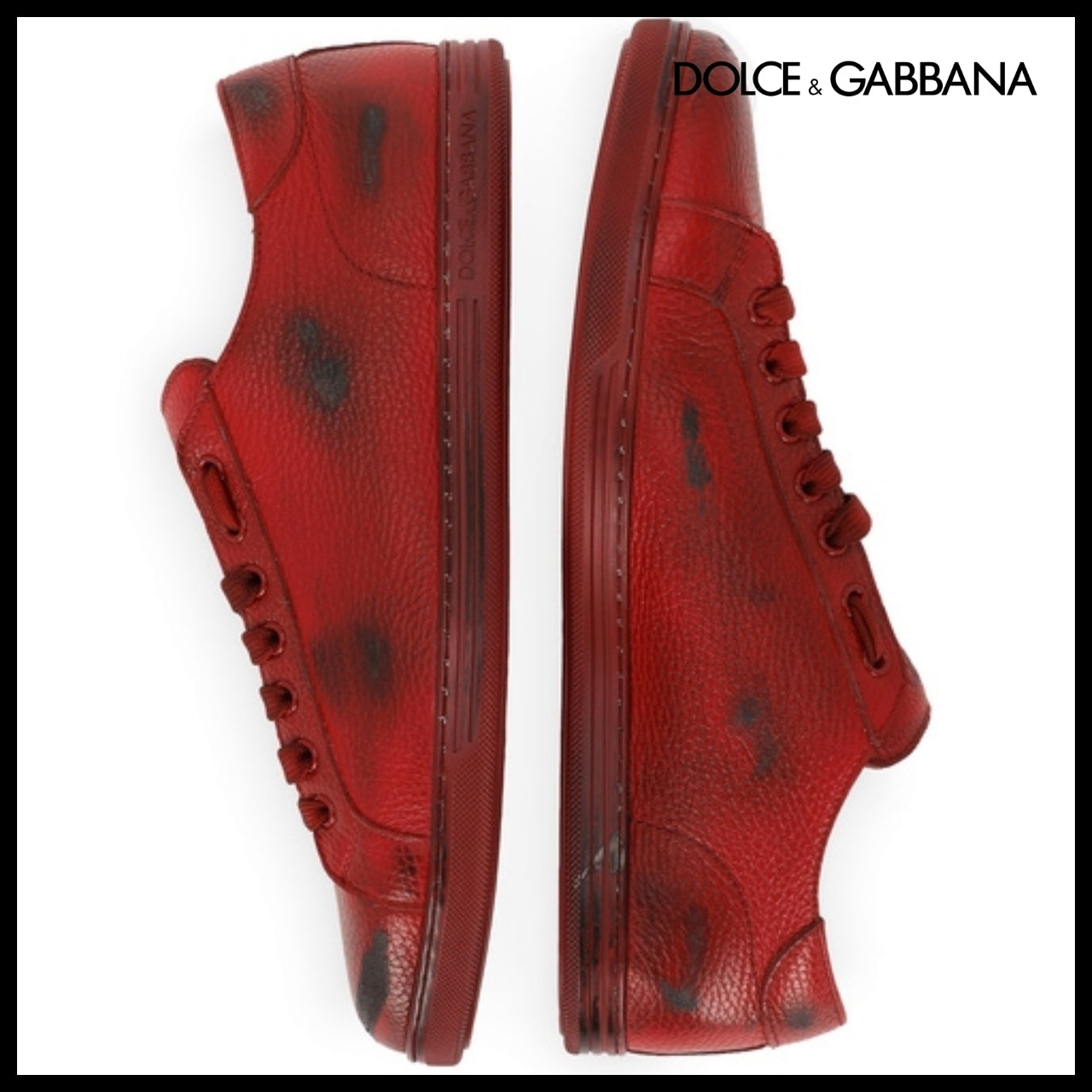 【Dolce & Gabbana】SAINT TROPEZ DEERSKIN SNEAKERS