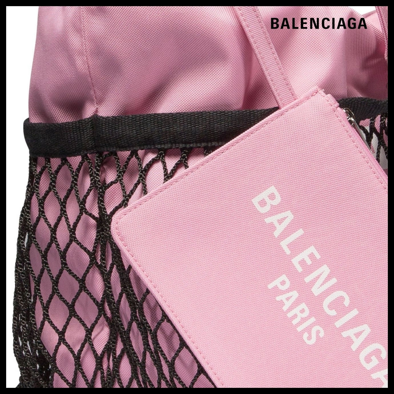 【BALENCIAGA】24/7 Medium Tote Bag Pink Black