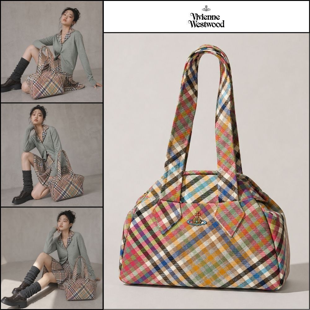【Vivienne Westwood】Archive Yasmine Medium Handbag 0215