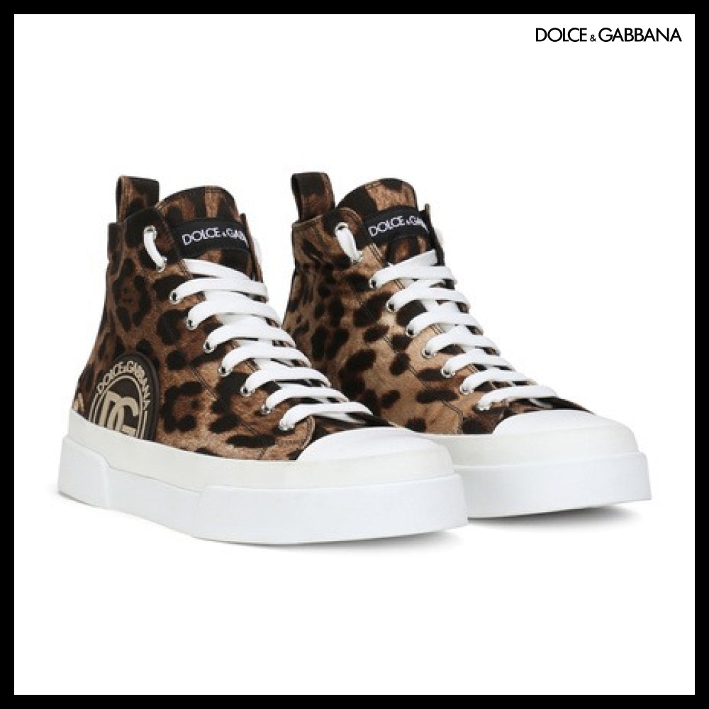 【Dolce & Gabbana】DRILL PORTOFINO LIGHT MID-TOP SNEAKERS