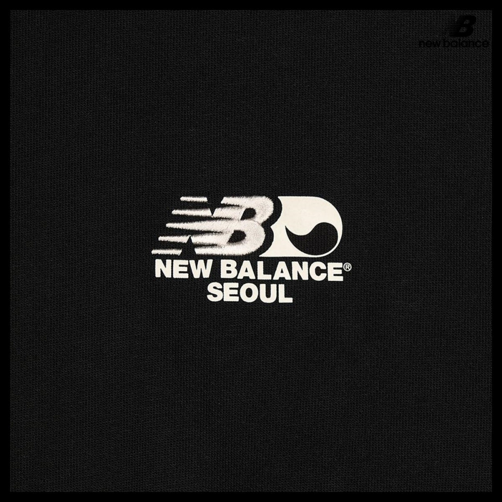 【New Balance】UNI NB Seoul Exclusive Sweatshirt Black