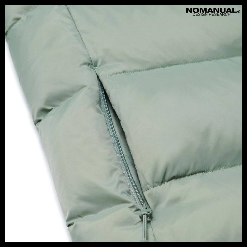 【NOMANUAL】DIVISION HOODED DUCK DOWN