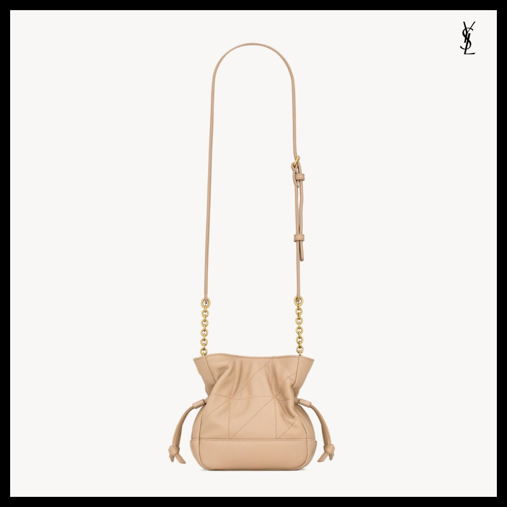 【Saint Laurent】Lambskin JAMIE Mini Shoulder Pouch