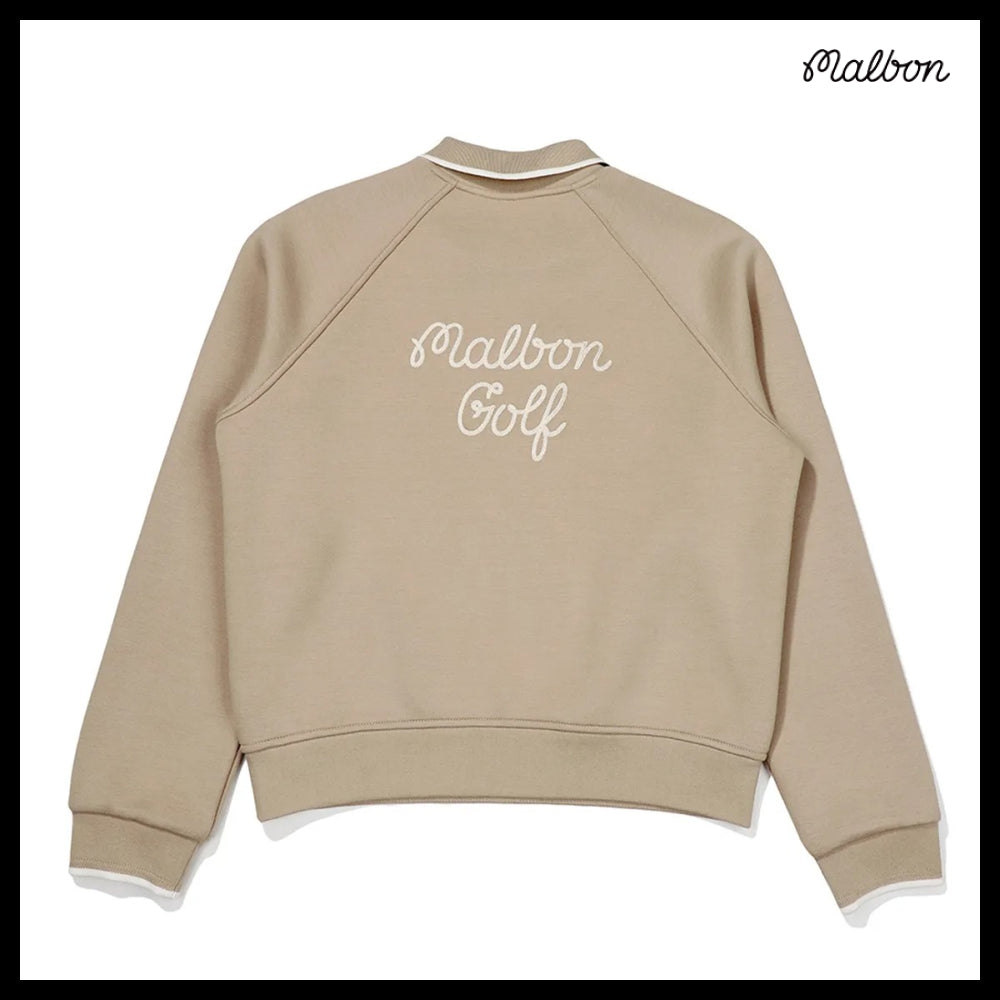 【Malbon Golf】Bucket Air-Pad Double-Layered Sweatshirt