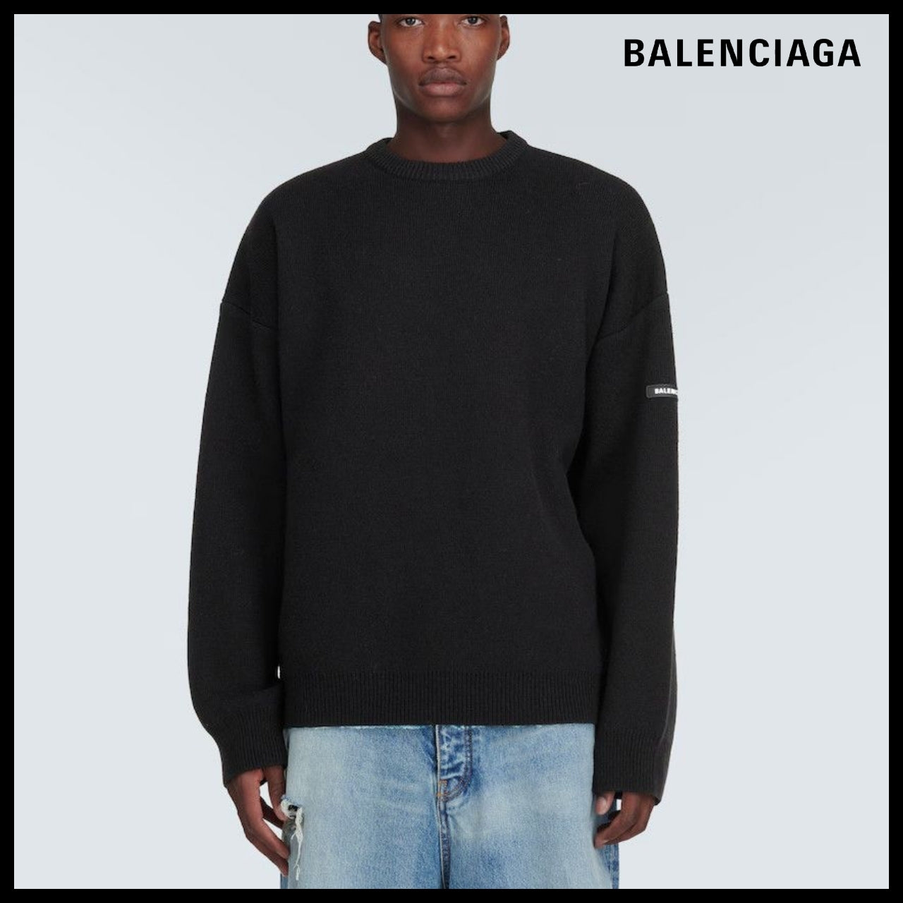 【BALENCIAGA】Sweater in Black 1000