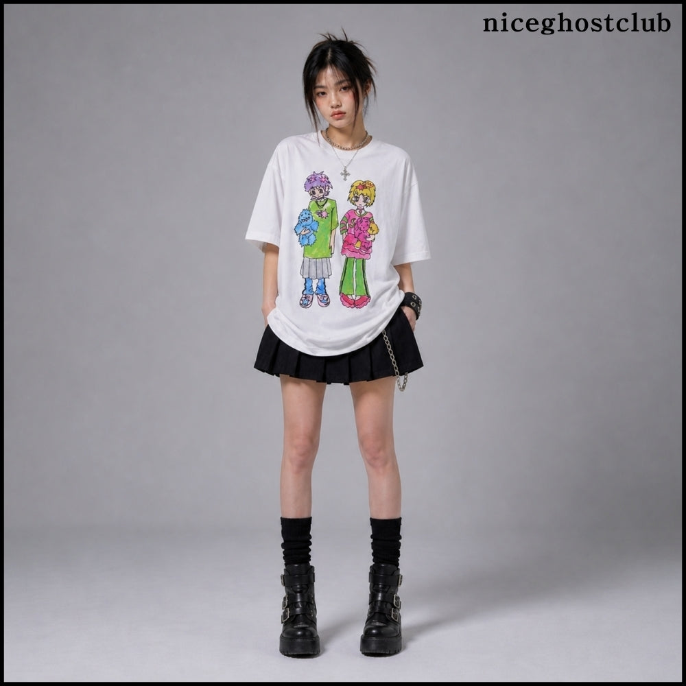 【NICE GHOST CLUB】GHOST SOUL GIRL BIG T-SHIRT 日本未発売