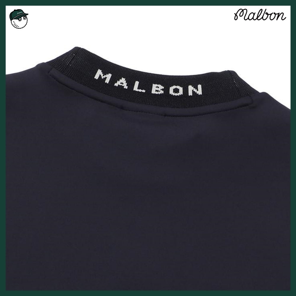 【MALBON GOLF】 MIX MOCKNECK MIDLAYER MAN 3COLORS