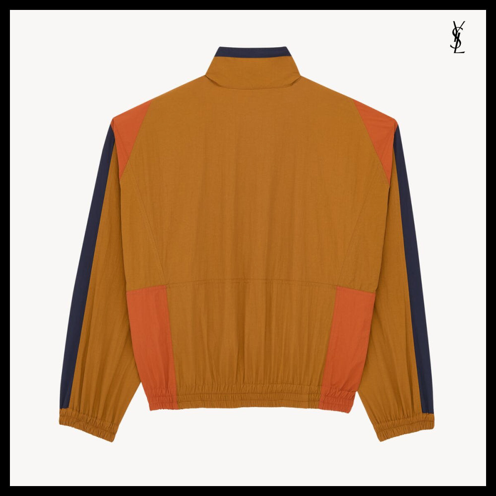 【Saint Laurent】Nylon Faille CASSANDRE Windbreaker