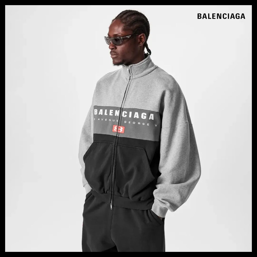【BALENCIAGA】Unity Sport Zip-Up Jacket in Multicolor