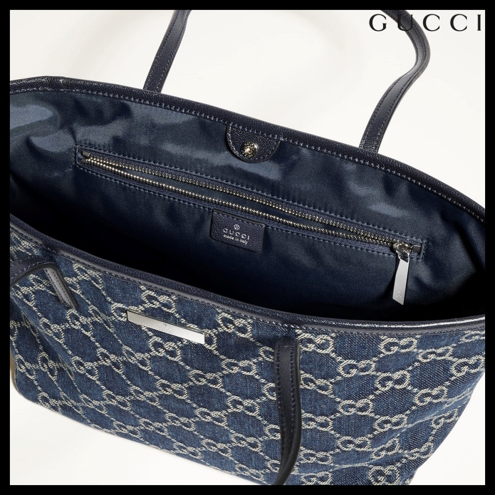 【GUCCI】Plaque Small Tote Bag