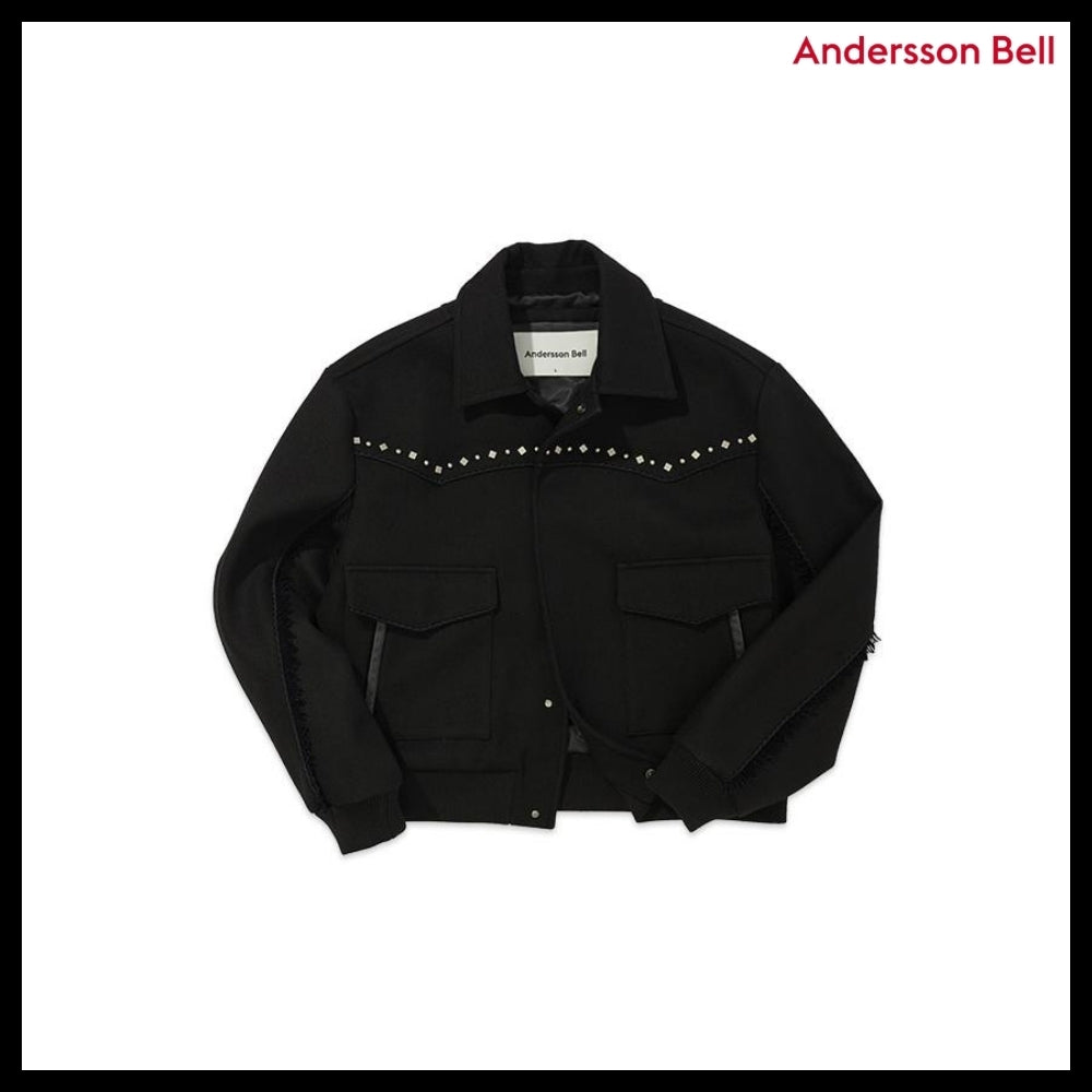【ANDERSSON BELL】アンドレス ウール ウエスタン ブルゾン