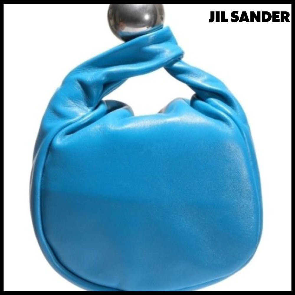 【正規品】【Jil Sander】Jil Sander Clutch Pouch Sky Blue