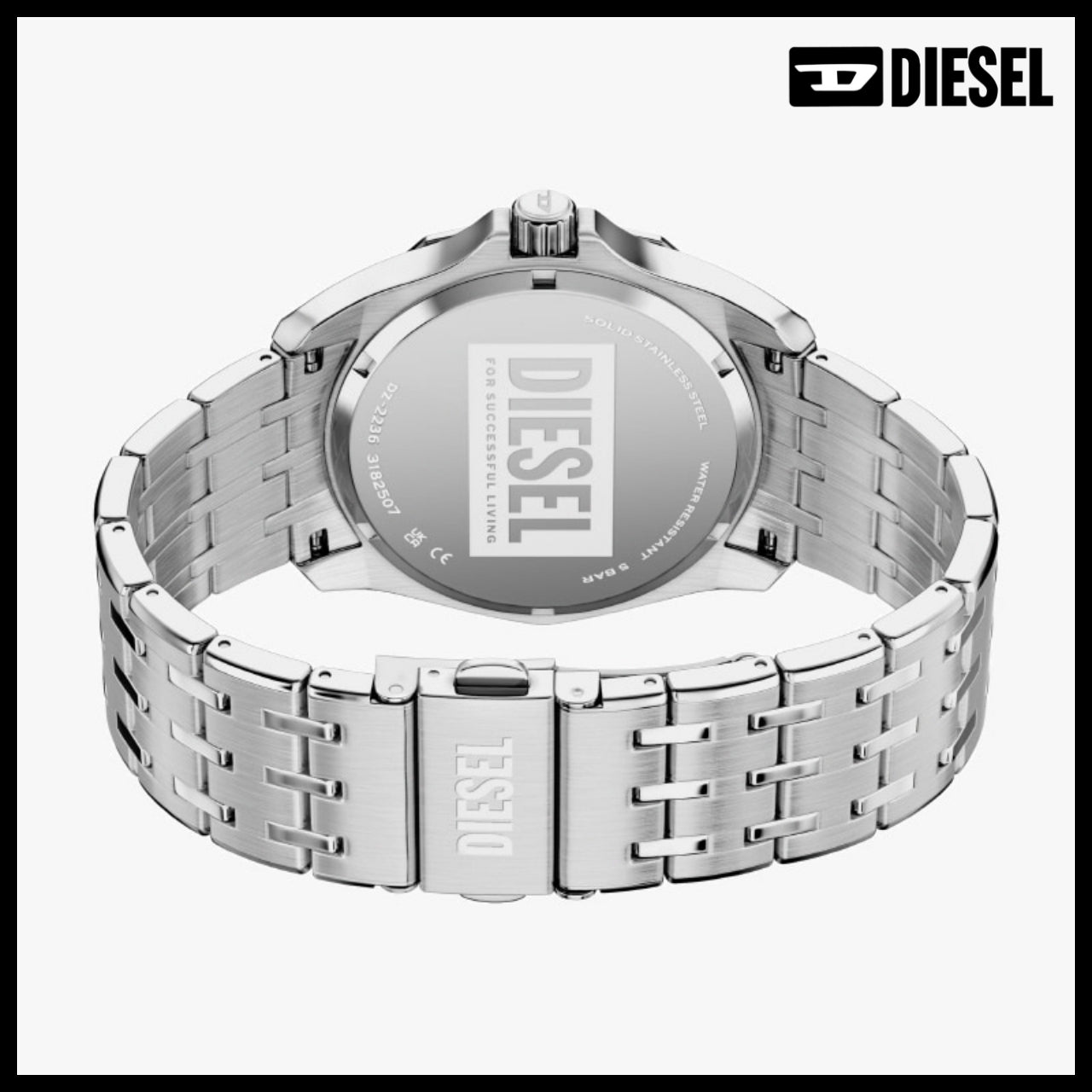 【DIESEL】Stinger Men’s Metal Watch DZ2236