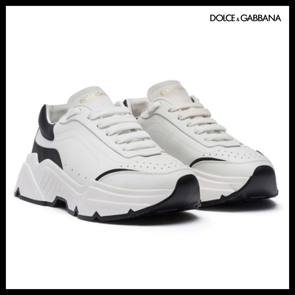【Dolce & Gabbana】NAPPA LEATHER DAYMASTER SNEAKERS WHITE