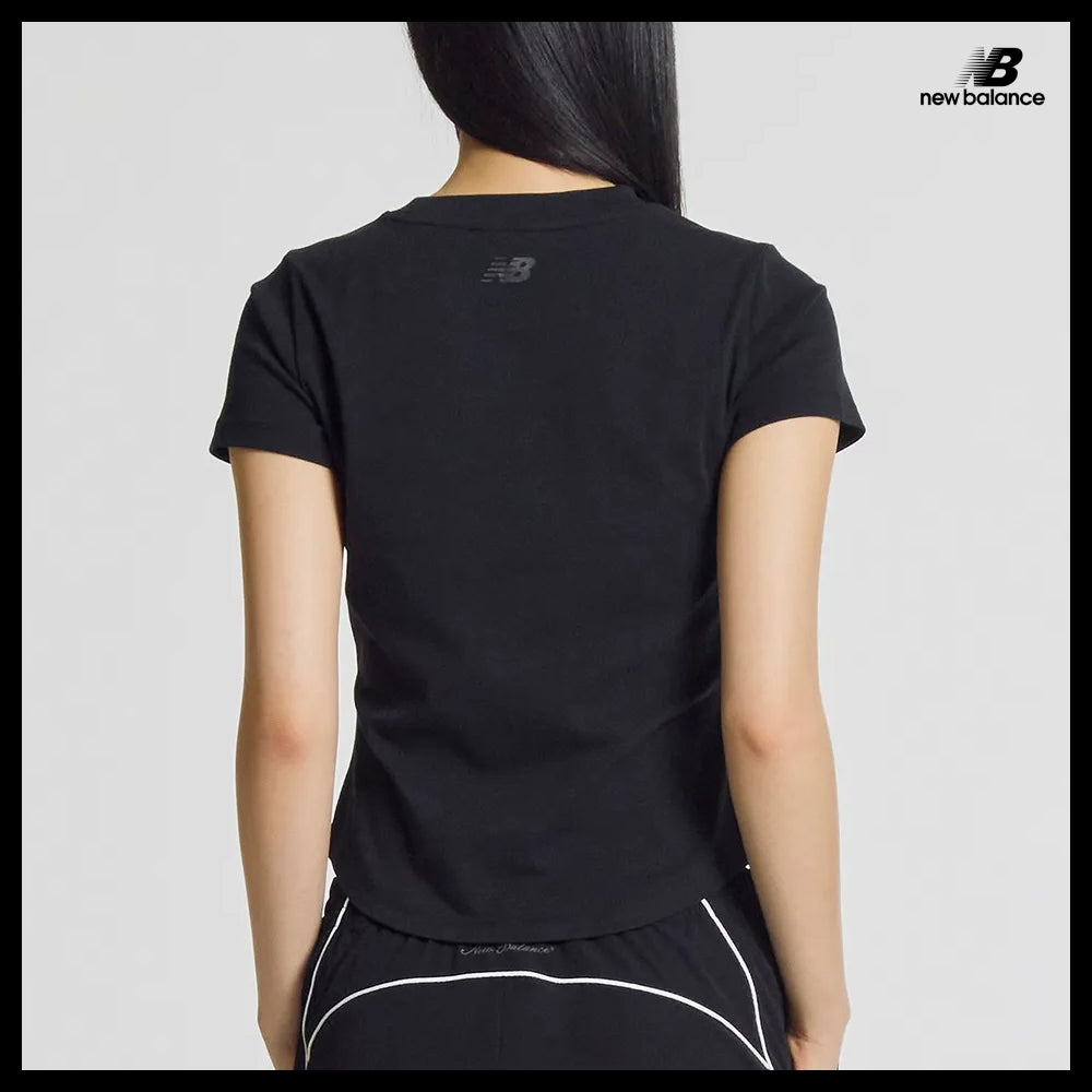 【New Balance】Women's Essential Fitted Short Sleeve T Shirt