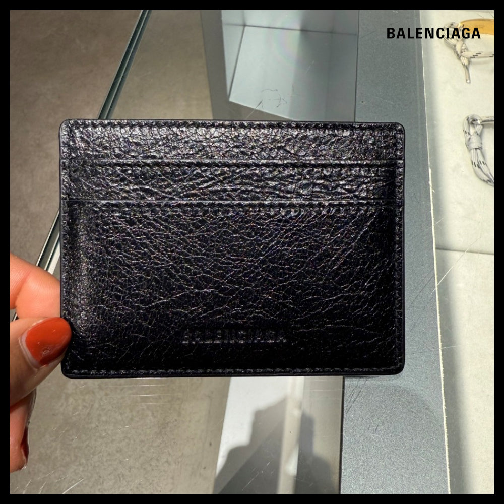 【BALENCIAGA】Le Cagole Card Holder Wallet Black