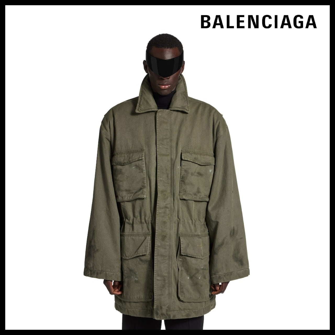 【BALENCIAGA】Disproportionate Parka