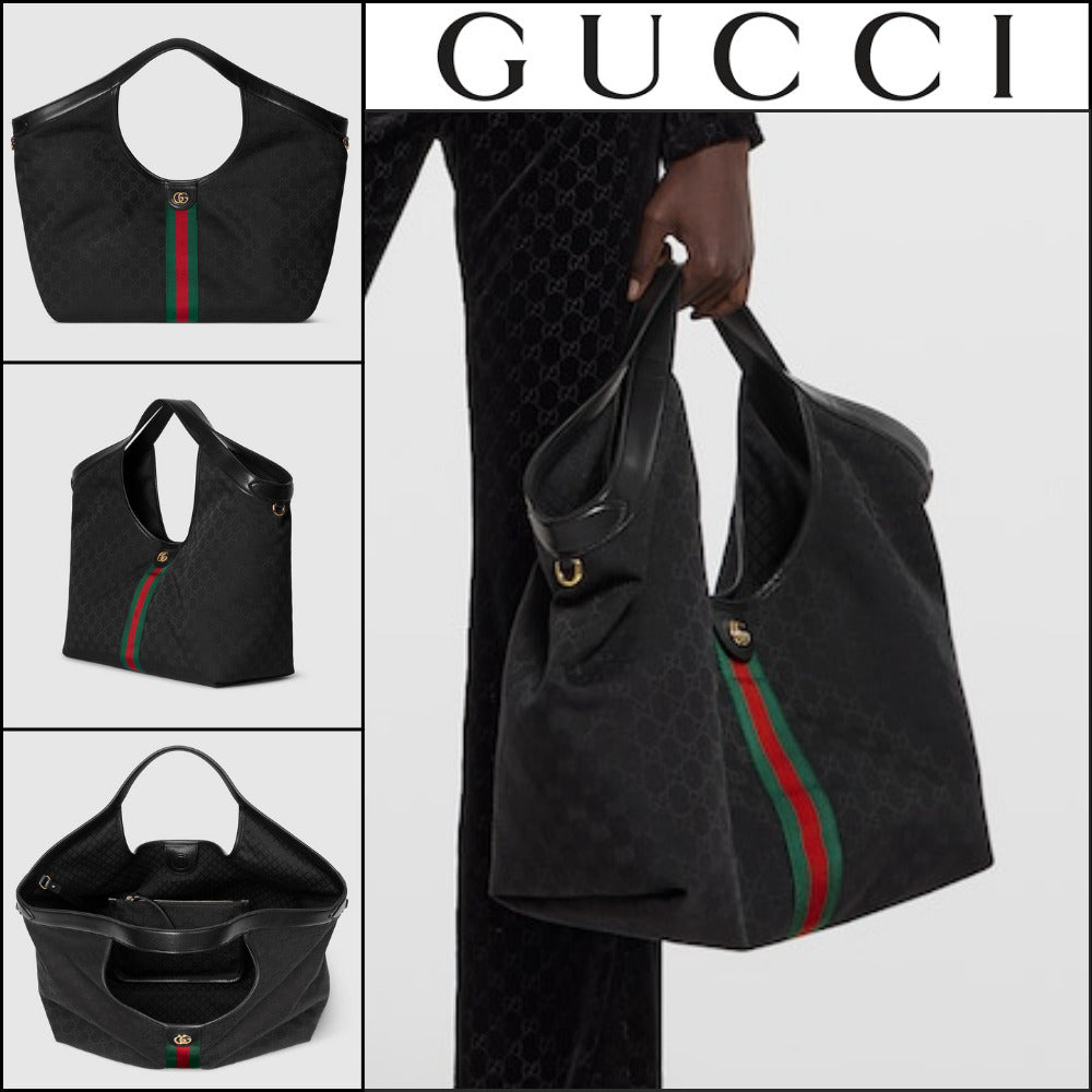 【GUCCI】Giglio Large Tote Bag