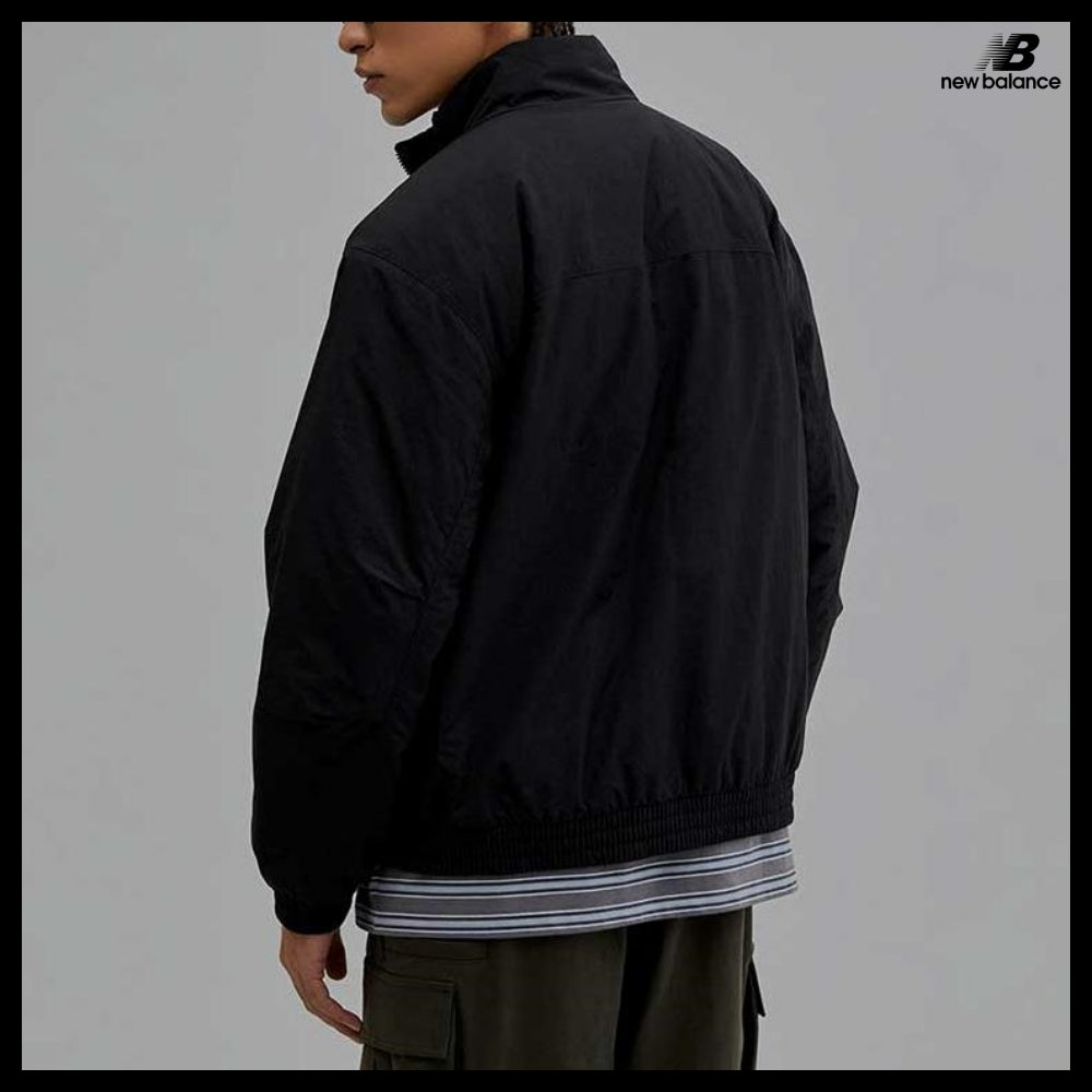 【New Balance】Unisex Heritage Stand Neck Jacket 2Colors