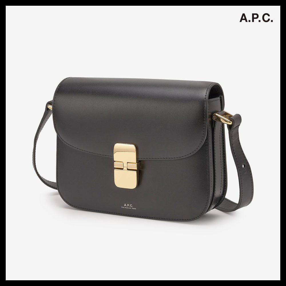 【A.P.C.】Small Grace Shoulder Bag Black