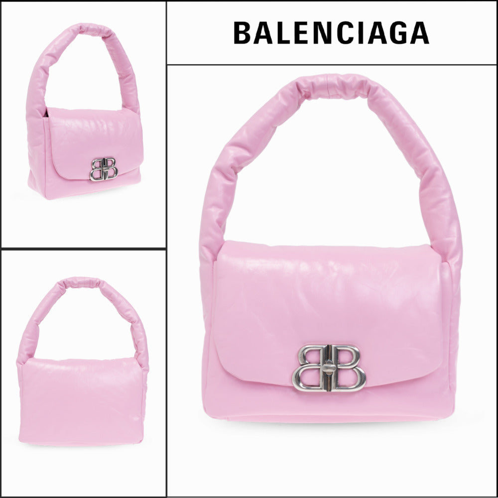 【BALENCIAGA】Monaco Small Sling Bag Pink