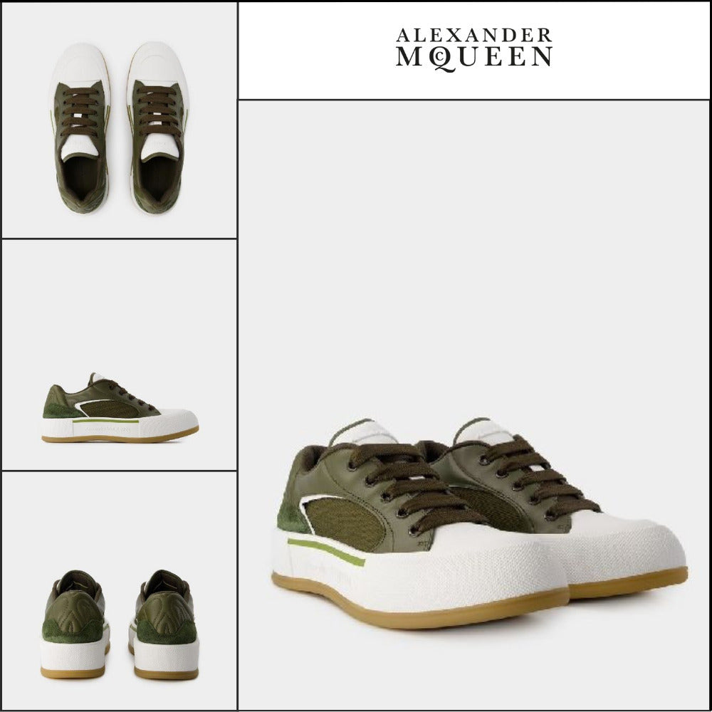 【Alexander Mcqueen】Deck Plimsoll Sneakers 777242