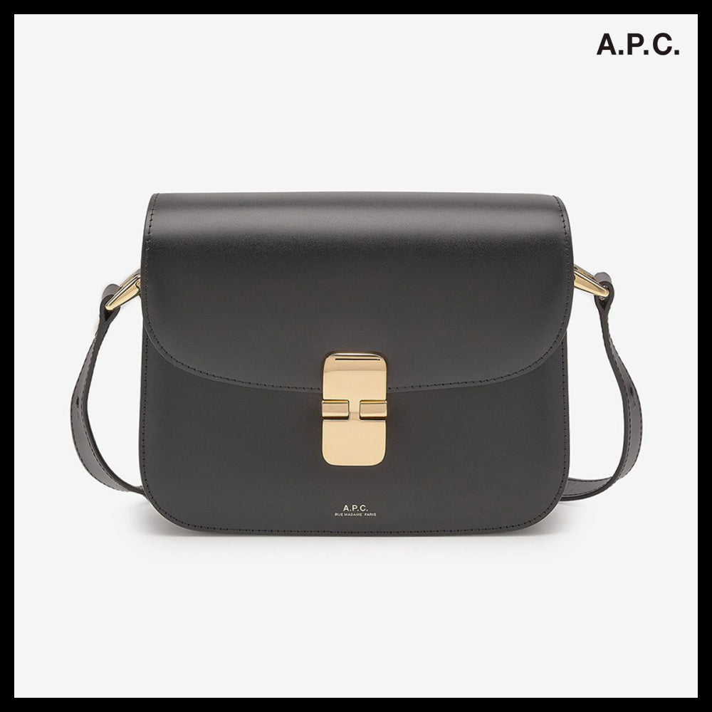 【A.P.C.】Small Grace Shoulder Bag Black