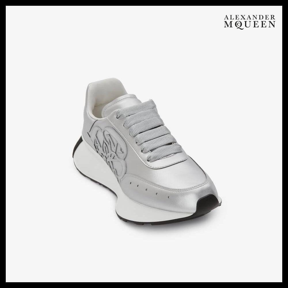 【Alexander Mcqueen】Sprint Runner in Silver