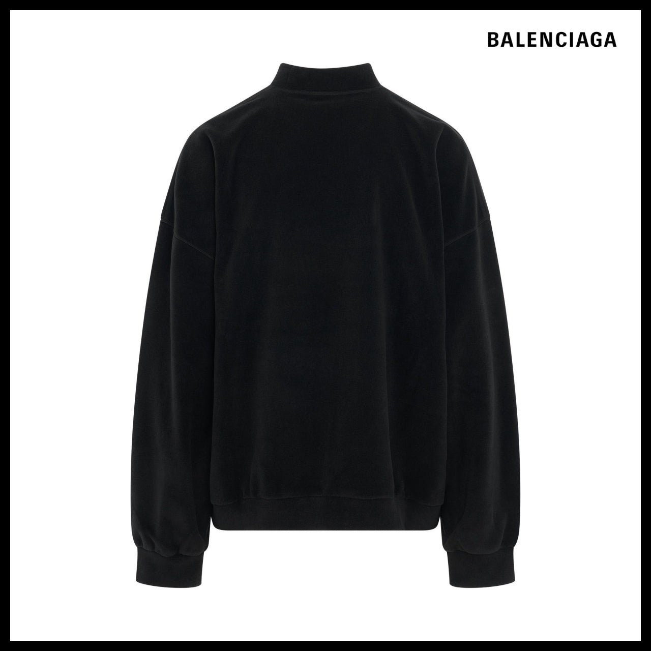 【BALENCIAGA】Unity Sports Icon Sweatshirt Large Fit Black