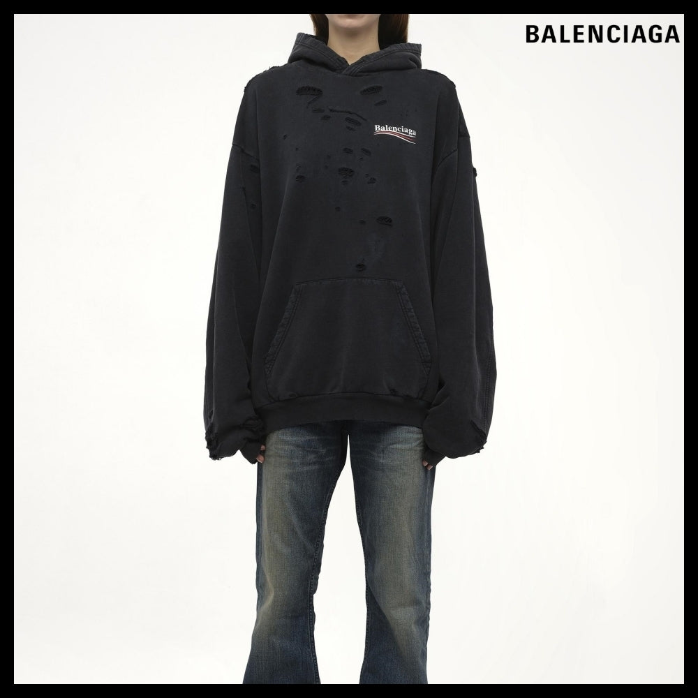 ★BALENCIAGAアウトレット セール ★Political Campaign Hoodie