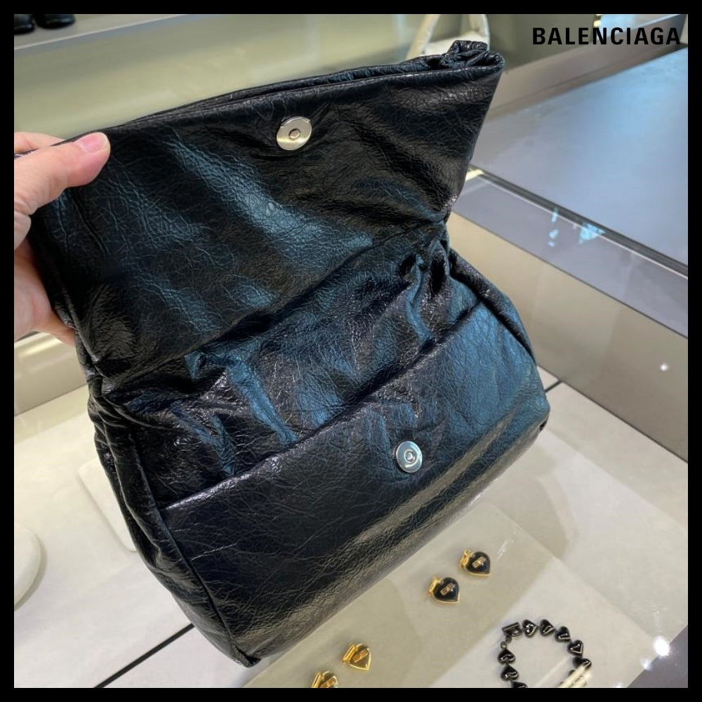 【BALENCIAGA】Monaco Small Chain Bag Black