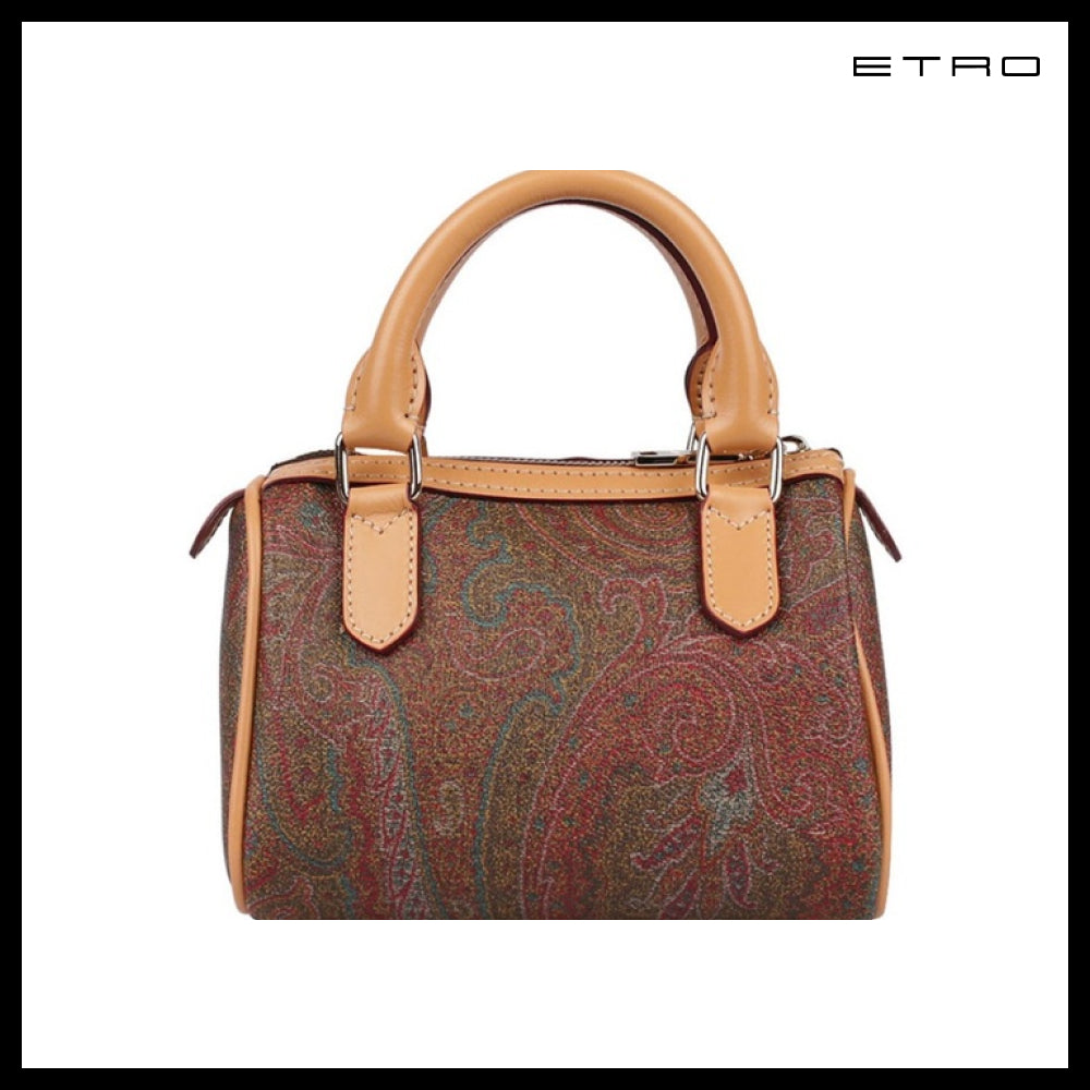 【ETRO】Paisley Boston Bag Mini